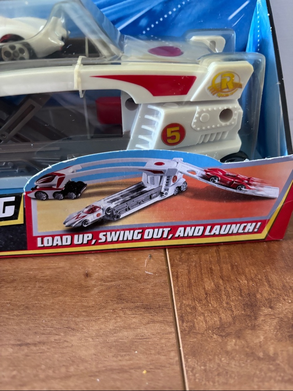 NWT Hot Wheels Speed Racer Launching Big Rig Mach 5 - Picture 4 of 11